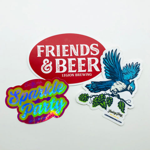 Legion Beer Stickers
