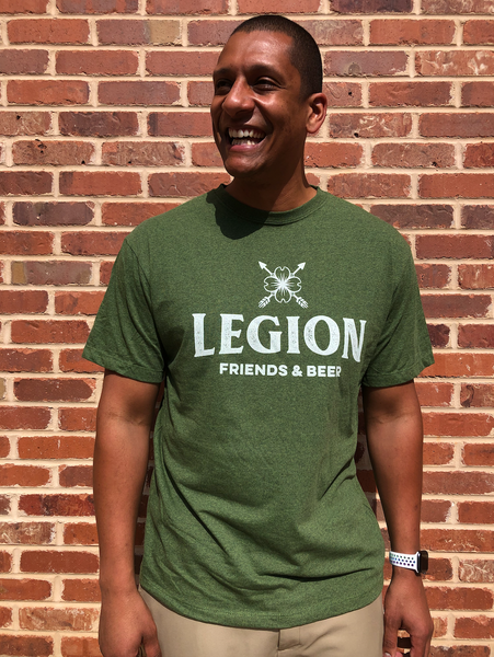 Legion Logo Tee Green